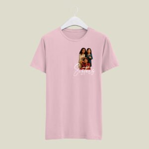 Sister print casual cotton T-Shirt