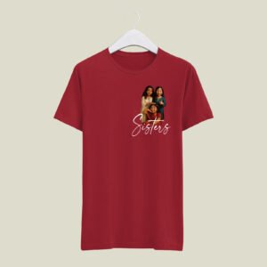 Sister print casual cotton T-Shirt