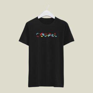Gosphel print casual cotton T-SHIRT