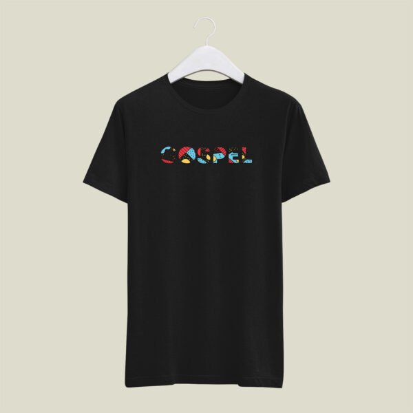 Gosphel print casual cotton T-SHIRT - Image 3