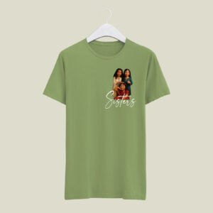 Sister print casual cotton T-Shirt