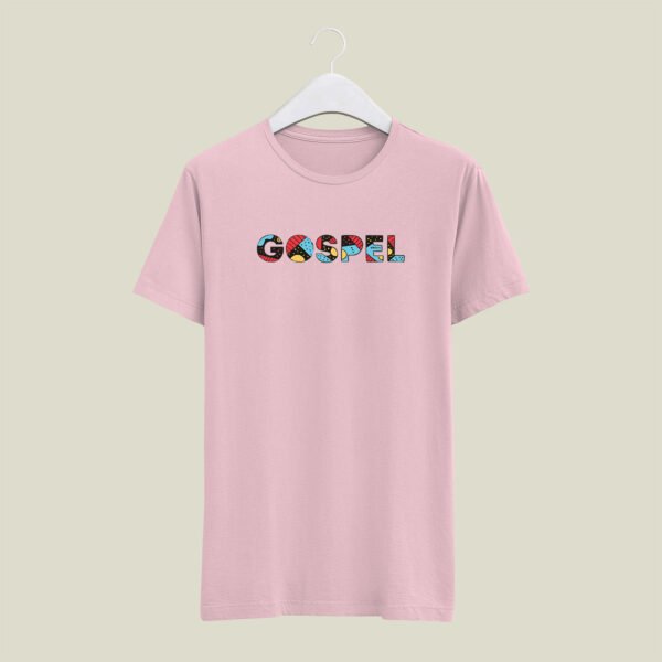 Gosphel print casual cotton T-SHIRT - Image 2