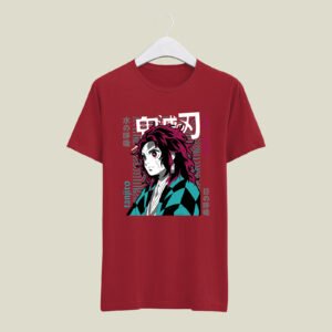 Tanjiro print cotton casual T-Shirt