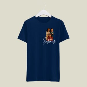Sister print casual cotton T-Shirt