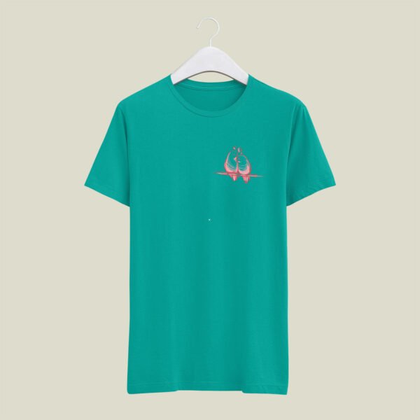 Bird print casual cotton t-shirt - Image 5