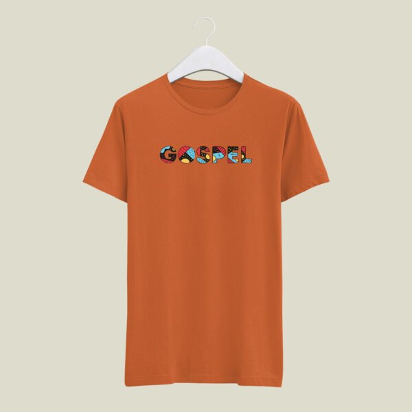 Gosphel print casual cotton T-SHIRT - Image 8