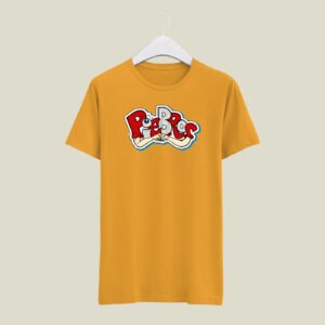 Piebros print casual cotton T-SHIRT