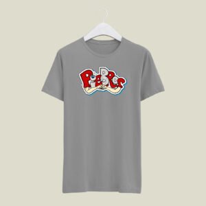 Piebros print casual cotton T-SHIRT