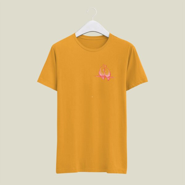 Bird print casual cotton t-shirt - Image 8