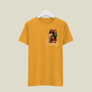 Sister print casual cotton T-Shirt