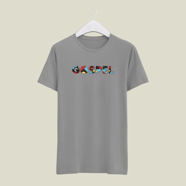 Gosphel print casual cotton T-SHIRT - Image 5