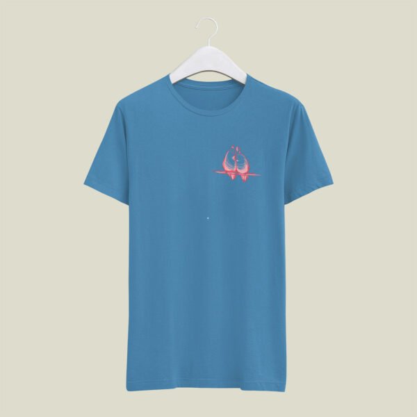 Bird print casual cotton t-shirt - Image 9