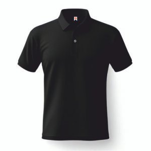 Customize SM-BLACK Front Side Polo T-Shirt