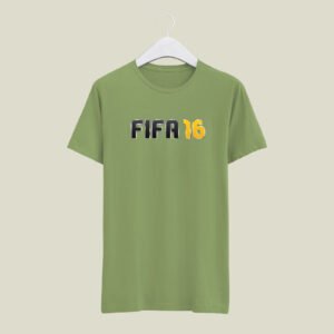 FIFA16 print casual cotton T-SHIRT
