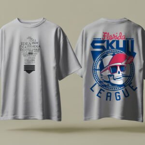 Casual printed oversized t-shirt (240 GSM)