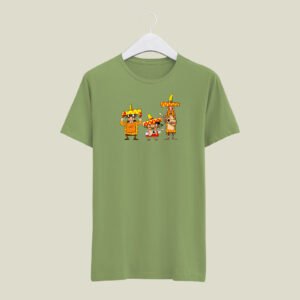 Nepali tradition print casual cotton T-Shirt