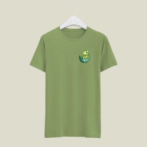 Baby dainasor print casual cotton T-SHIRT