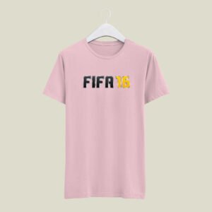 FIFA16 print casual cotton T-SHIRT