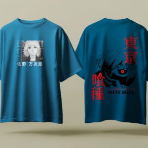 Oversized printed cotton T-SHIRT