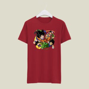 Naruto print casual cotton T-SHIRT