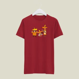 Nepali tradition print casual cotton T-Shirt