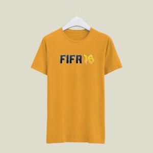 FIFA16 print casual cotton T-SHIRT