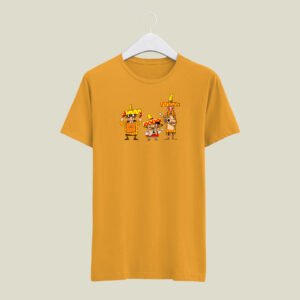 Nepali tradition print casual cotton T-Shirt