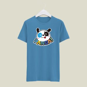 Panda print casual cotton T-SHIRT (180 GSM)