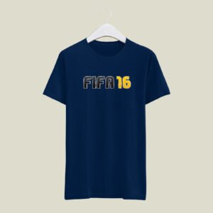 FIFA16 print casual cotton T-SHIRT