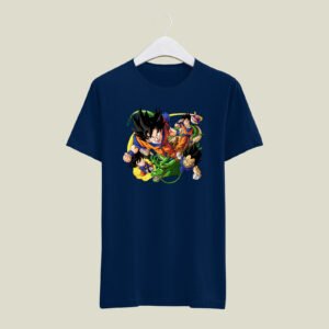 Naruto print casual cotton T-SHIRT