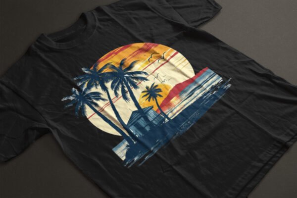 Casual printed cotton T-SHIRT (180 GSM) - Image 2