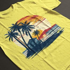 Casual printed cotton T-SHIRT (180 GSM)